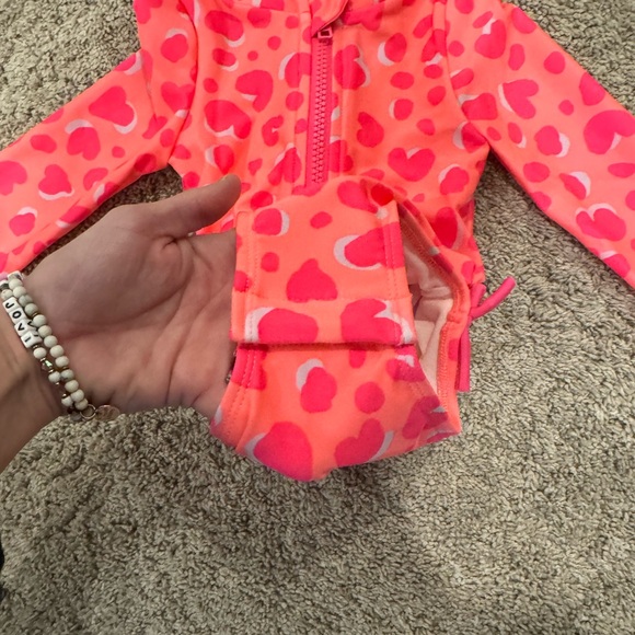 Baby Girl One Piece Bathing Suit - Picture 2 of 3